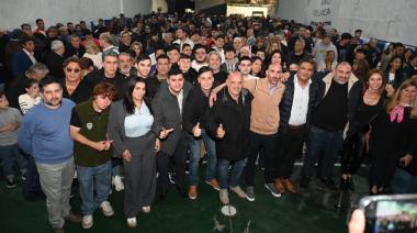 Cristian Frattini encabezó un plenario multitudinario de La Libertad Avanza Avellaneda