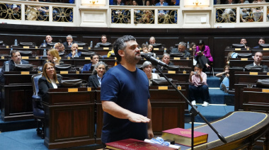 Juró Cascallares y será vicepresidente de la Cámara