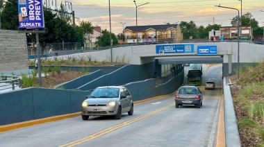 Más de 20.000 vehículos circulan a diario por el paso bajo nivel de Longchamps