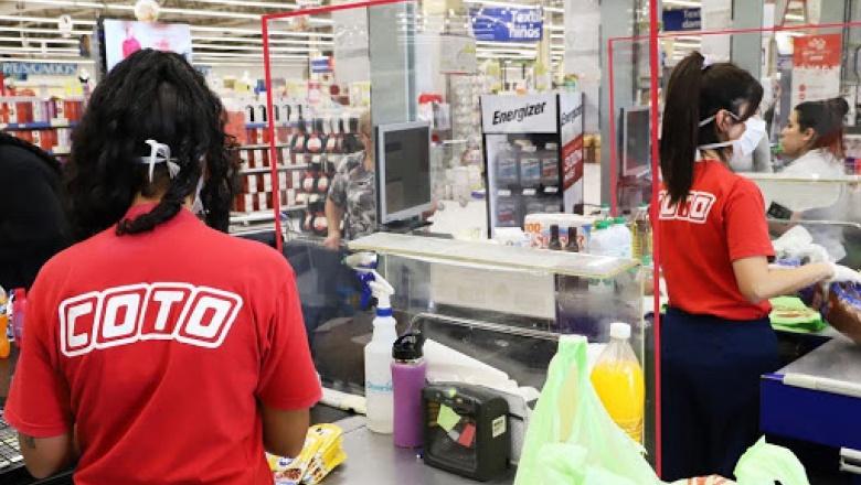 Empleados de supermercado, uno de los focos de contagios de coronavirus