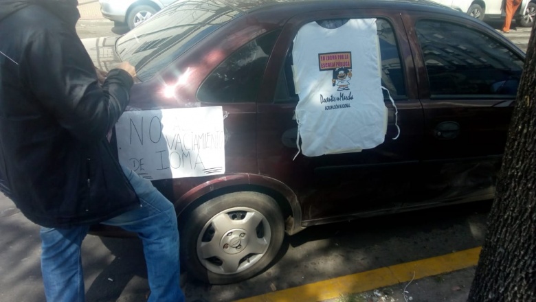 SUTEBA multicolor denuncia abandono de IOMA