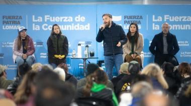 En Llavallol, Otermín y Sol Tischik encabezaron un nuevo encuentro de la "Fuerza de la Comunidad"