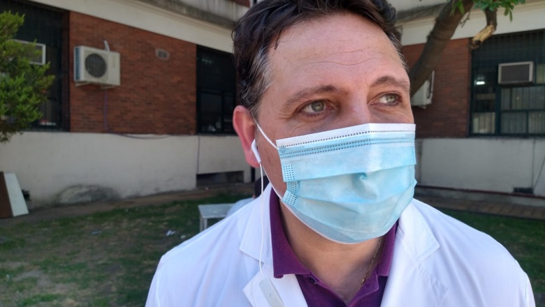 “Si las restricciones no se respetan llegaremos al colapso sanitario”, advirtió el director del hospital Evita