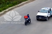 Un detenido por circular en una moto robada