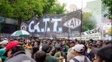 La medida de fuerza de los transportistas dejó en evidencia la interna de la CATT