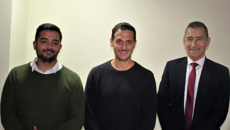 La foto de la unidad: Álvarez, Balladares y Galdurralde se reunieron en Lanús