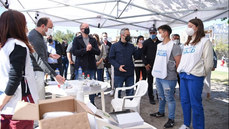 Insaurralde y Larroque supervisaron un operativo integral del Municipio y Provincia