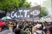 La medida de fuerza de los transportistas dejó en evidencia la interna de la CATT