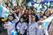 Más de 2500 alumnos realizaron su promesa a la bandera en Burzaco
