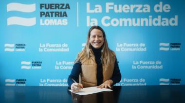 Otermín impulsó a Sol Tischik para encabezar la lista de concejales de Fuerza Patria
