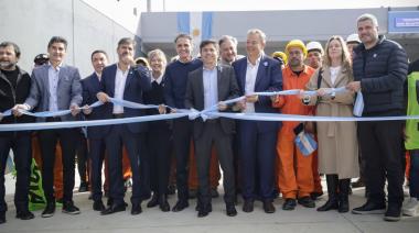 Kicillof y Cascallares inauguraron el viaducto "Papa Francisco"