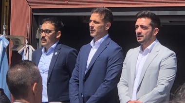 Fuerte respaldo del kicrhnerismo en al acto de asunción de Julián Álvarez