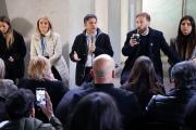 Otermín y Kicillof juntos en Lomas: recorrieron la obra de la nueva Escuela Especial 508