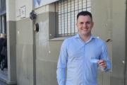 Moroni votó en Lanus Este
