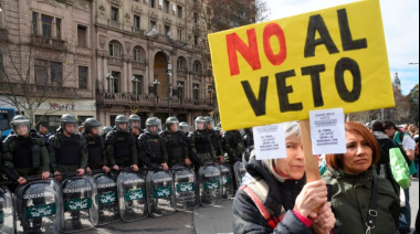 Ante los nuevos vetos de Milei, lanzan plan de lucha para “derrotarlos en las calles”