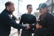Otermín y Álvarez recorrieron obras en Fiorito en el marco del programa “Diego nos Une”
