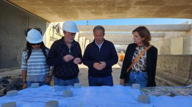 Con apoyo de la Provincia, el Viaducto de la rotonda Los Pinos entra en su etapa final