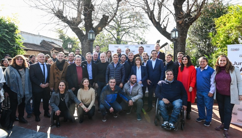 Sin Macri, se reunió la Mesa Nacional de Juntos por el Cambio en La Matanza