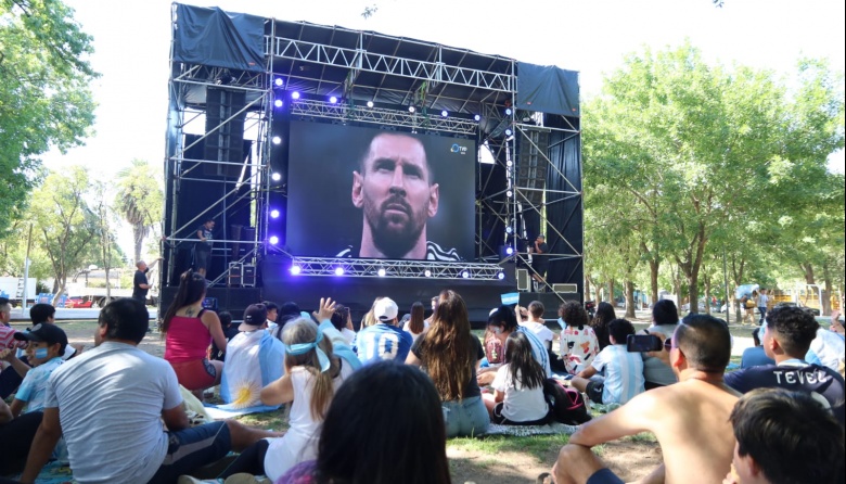Argentina-Australia se podrá ver en pantalla gigante en Adrogué