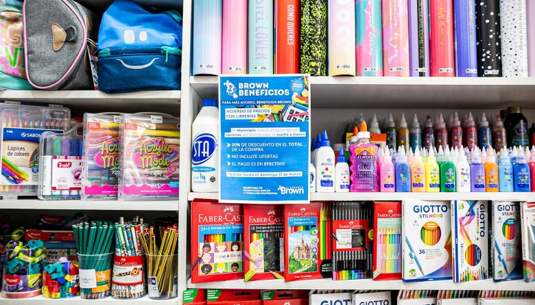 El Municipio lanzó un acuerdo con librerías para obtener útiles escolares con 20% de descuento