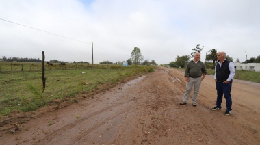 Grindetti pidió avanzar en la mejora de los caminos rurales