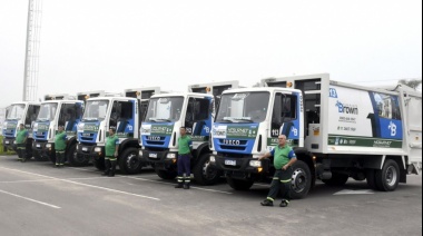 Habrá servicio restringido de recolección de residuos en Brown