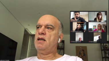 Grindetti reunió a la tropa para analizar la situación del COVID-19