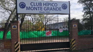 El Municipio dispuso el desalojo del Club Hípico de Monte Grande
