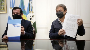 Cascallares firmó un convenio para la implementación de políticas públicas para personas con discapacidad