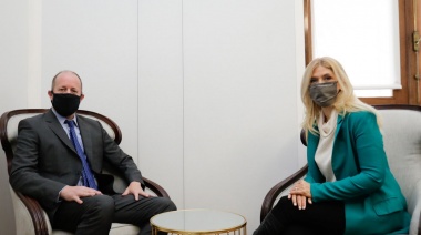 Insaurralde y Magario se reunieron para “impulsar y profundizar el desarrollo de la provincia”