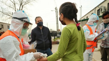 Gray recorrió el barrio Plan Federal en el marco de los operativos Detectar