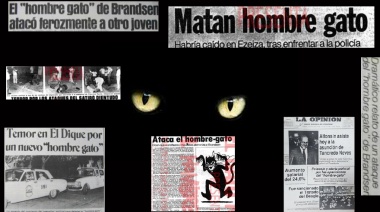 Terror en el conurbano: Histeria colectiva por los ataques del hombre-gato