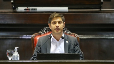 Kicillof encabezará la apertura del 152° período de sesiones ordinarias en la Legislatura
