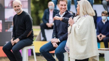 Apoyos al lanzamiento de Santilli y el anuncio de que Bertoldi no será candidato
