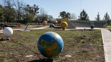 Avanza la última etapa de las obras del Parque Astronómico de Almirante Brown