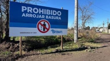 Recuperan un espacio público que era utilizado como basural
