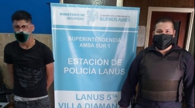 Un menor fue detenido por el robo de un auto en Lanús y hay tres prófugos