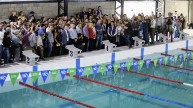 El Municipio de Avellaneda inauguró su Natatorio Olímpico