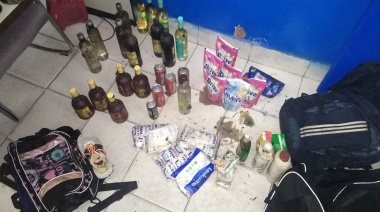 Seis jóvenes detenidos por robar un supermercado en Lomas