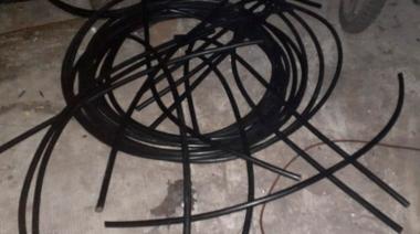 Nuevo ataque de "roba cables" en Remedios de Escalada