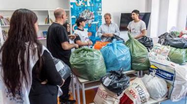 El Municipio puso en marcha la campaña solidaria “Brown abraza a Bahía Blanca”