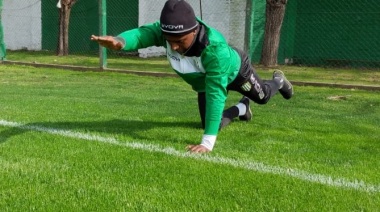 Mauricio Cuero regresó a la Argentina y ya está instalado en el predio de Banfield