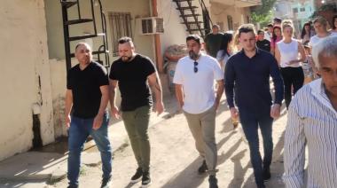 Referentes de LLA del distrito realizaron una caravana en Barrio Pampa