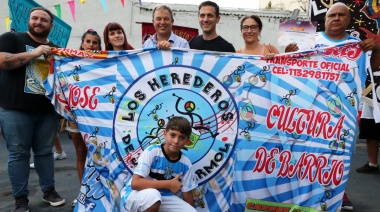 Cascallares entregó premios y reconocimientos a murgas y comparsas barriales