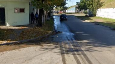 Balearon a un policía para robarle la moto y son intensamente buscados
