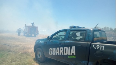 Lograron controlar los focos de incendio en Esteban Echeverría