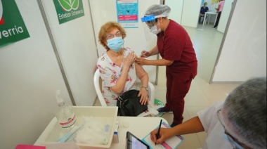 Sigue la vacunación contra el Covid-19 en Echeverría