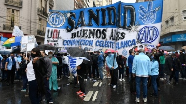 Sin acuerdo en la paritaria de Sanidad, arrancó un plan de lucha