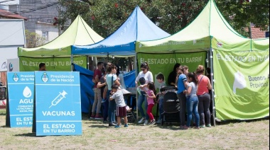 "El Estado en tu Barrio" volvió a Monte Chingolo