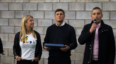 Galdurralde asistió a la inauguración del polideportivo de la Fundación Pupi